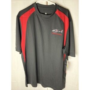 Nebraska Cornhuskers Husker Helicopter Shirt NWT Size L RARE HTF Holloway Drifit